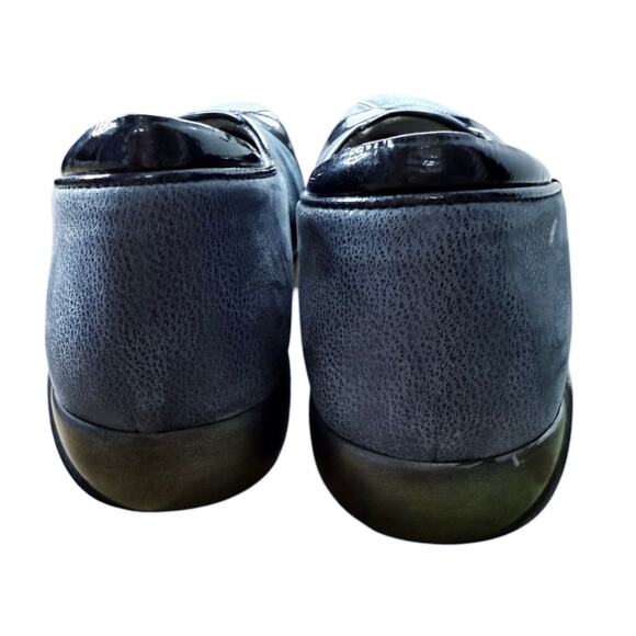 Naot Architect Indigo Blue Wave Shoes Ballet Flats Loafers EU 41 US 10-10.5 EUC - Picture 6 of 12